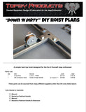 FREE!!!  DIY Electric Hoist Plans