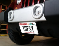 Jeep JK Front License Plate Bracket